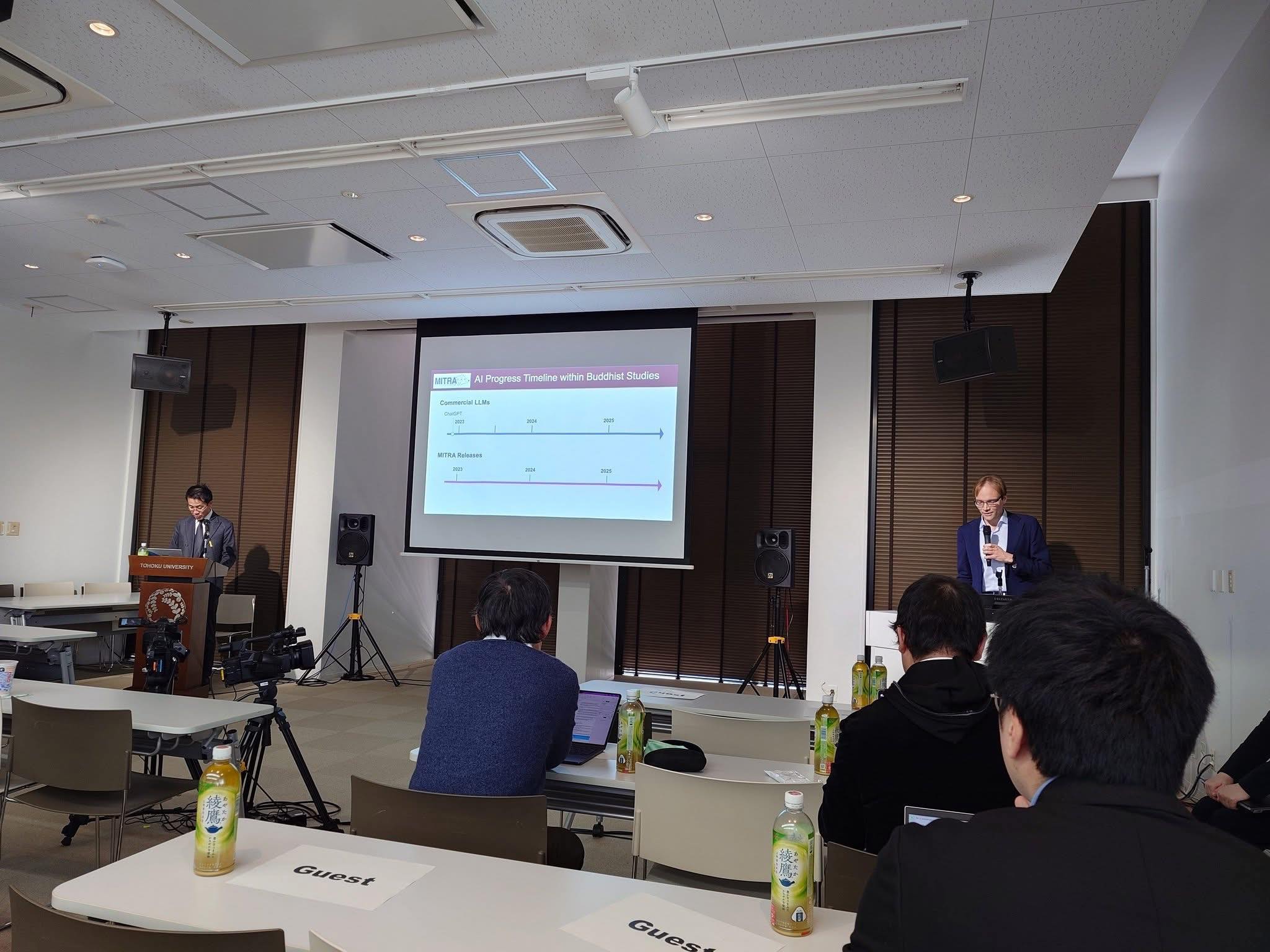 Presentation at Tohuku